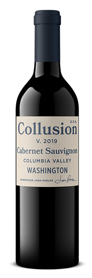 Wine bottle of Collusion from Grounded Wine Co.